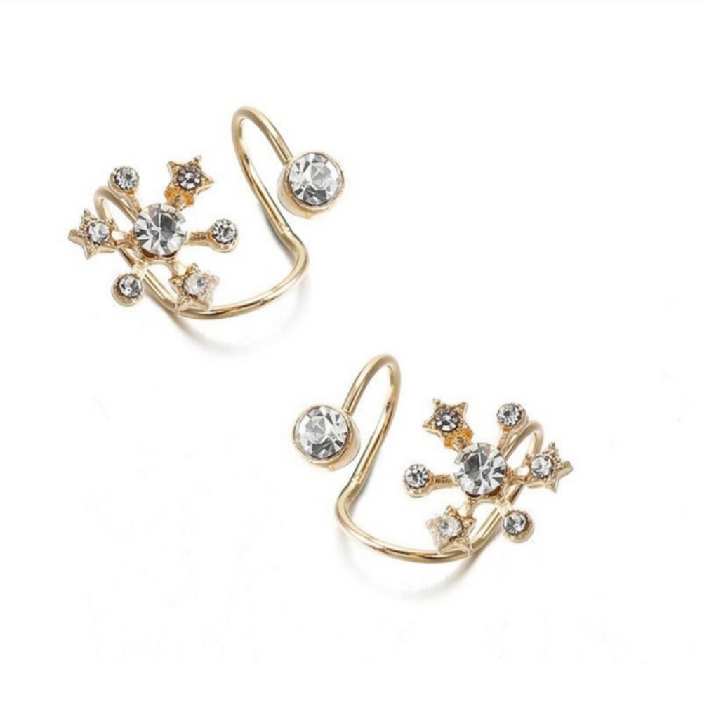 Snowflake Ear Cuffs - Picture 4 of 5